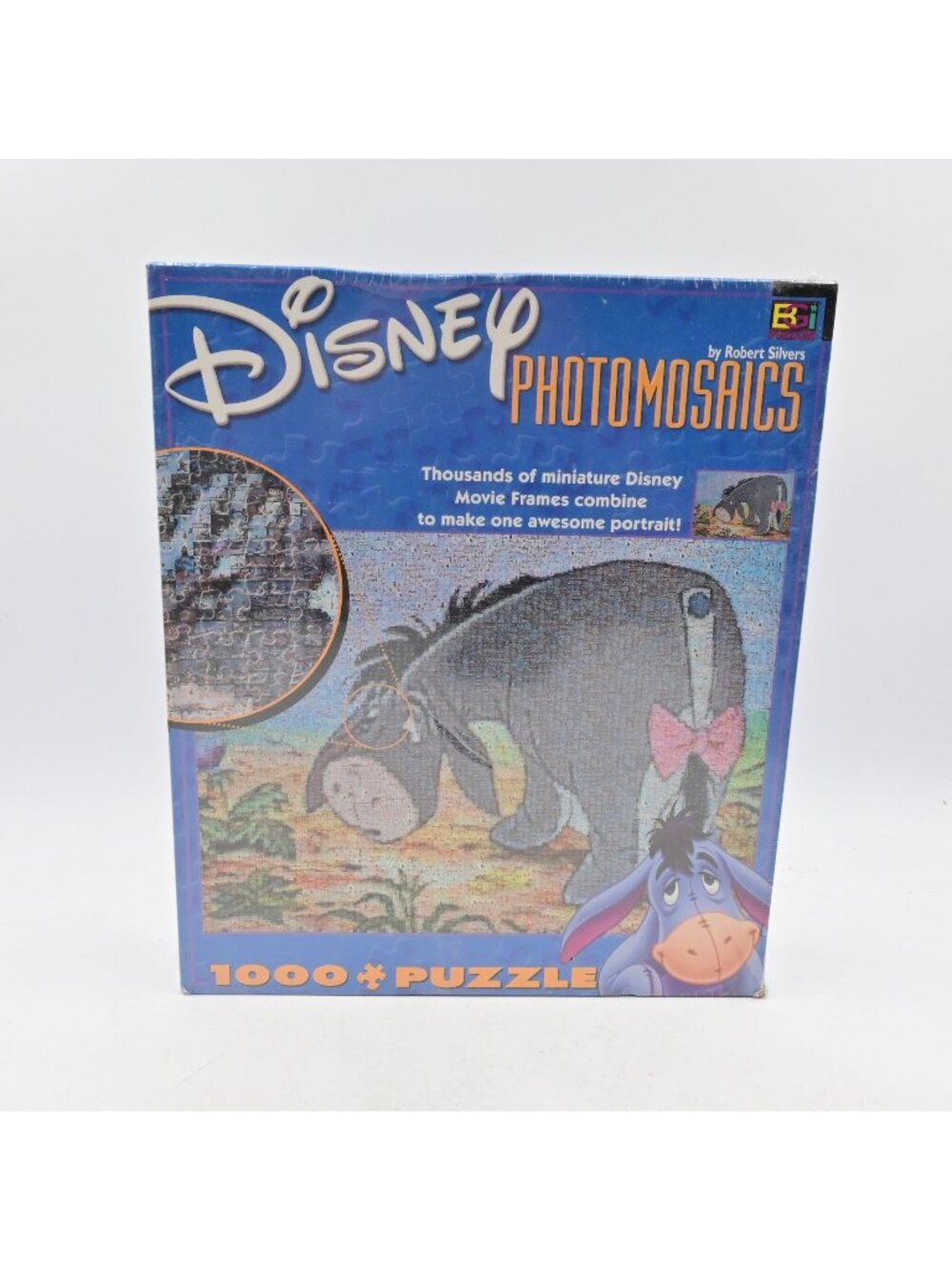 Buffalo Games Disney Photomosaics Eeyore 1000 Piece Jigsaw Puzzle Sealed New